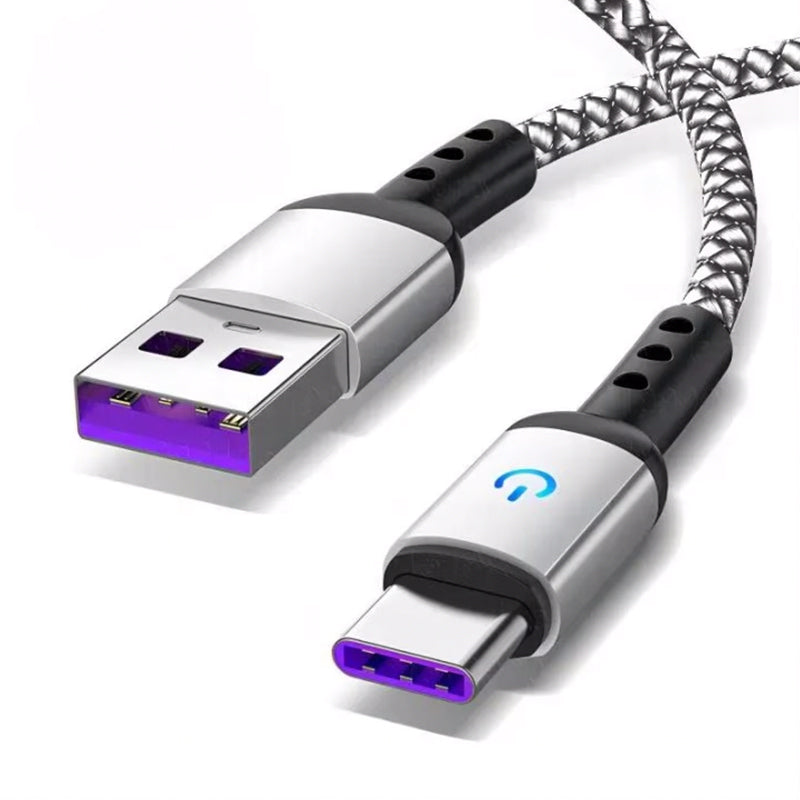 USB-A to USB-C Cable - Supports 3A Fast Charging 1.2m