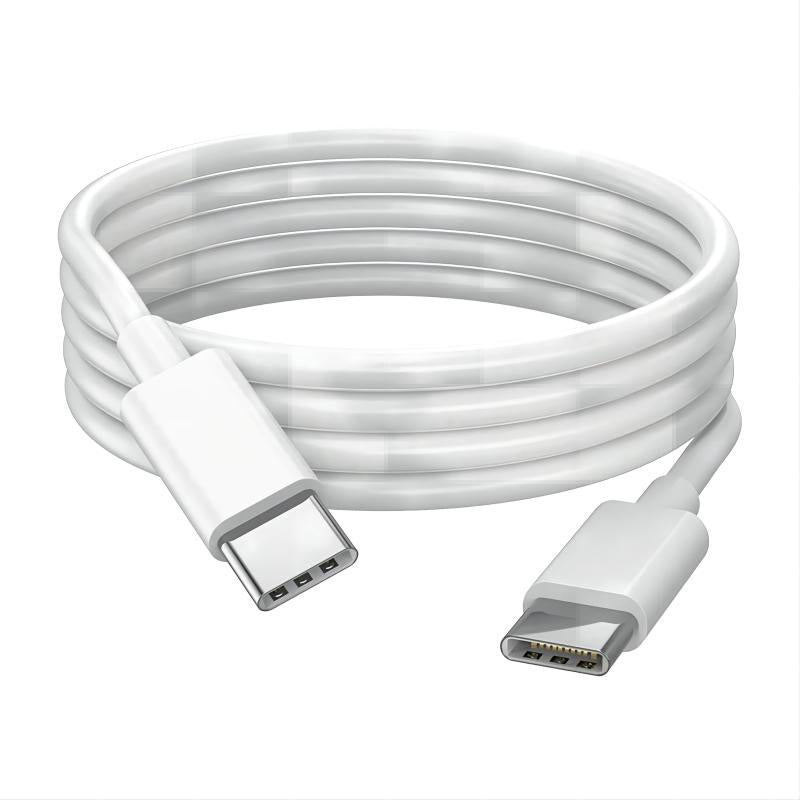 Fast Charging USB-C to USB-C Cable, 1.2m, White