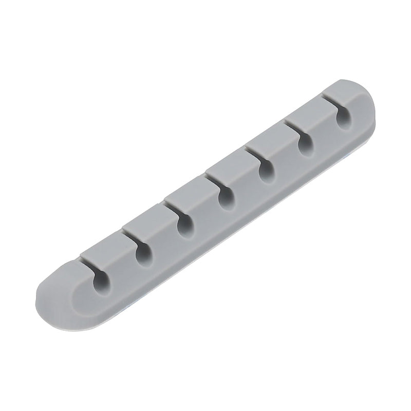 Multi-Slot USB Cable Organiser - 7/5/3 Slot Desktop Cord Management Clip for Neat Wire Holding