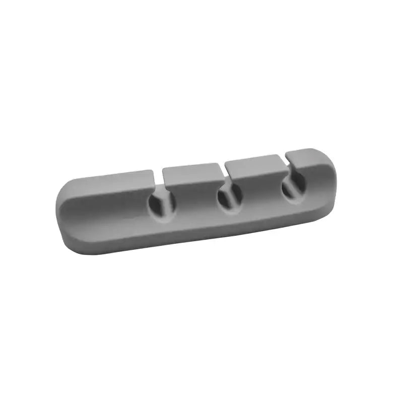 Multi-Slot USB Cable Organiser - 7/5/3 Slot Desktop Cord Management Clip for Neat Wire Holding