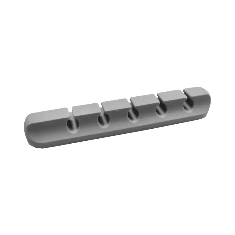 Multi-Slot USB Cable Organiser - 7/5/3 Slot Desktop Cord Management Clip for Neat Wire Holding